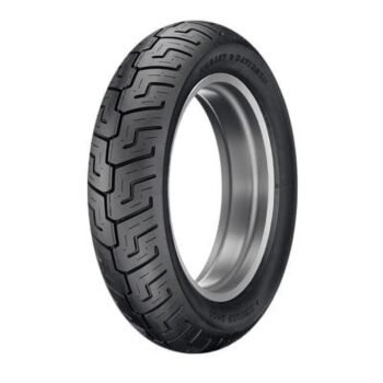 Dunlop D401 Rear Motorcycle Tire 130/90B-16 (73H) Black Wall For Indian. Harley-Davidson
