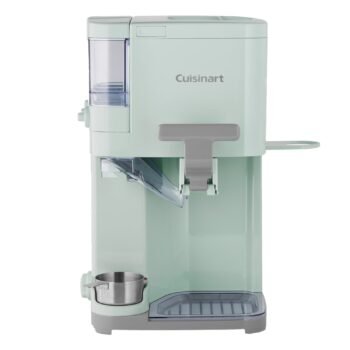 Cuisinart Soft Serve Ice Cream Machine- Mix It In Ice Cream Maker. Mint Green