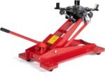 TUFFIOM Hydraulic Transmission Service/Floor Jack Lift 1/2 Ton (1.000 lb) Capacity. Low Profile Roll-Under Floor Trolley. Automotive Shop Tool Hoist Lift Lifting Jack. Red