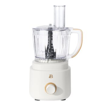 Beautiful 10-Cup Food Processor with Accessories. White Icing by Drew Barrymore