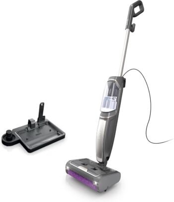 Shark Steam Pickup 3-in-1 Steam Mop Picks Up Debris. Deep Scrubs. & Steam Sanitizes - All At Once. Lightweight Steam Cleaner for Home with Sealed Hard Floors like Hardwood. Tile & Laminate. SD201