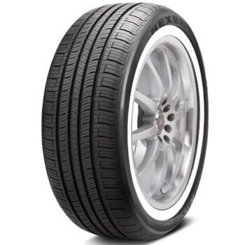 Pair of 2 Nexen N'Priz AH5 235/75R15 109S White Wall All Season Performance 50k Mi Tires 15408NXK / 235/75/15 / 2357515 Fits: 1995-99 Chevrolet Tahoe LT. 1999 Chevrolet Silverado 1500 Base