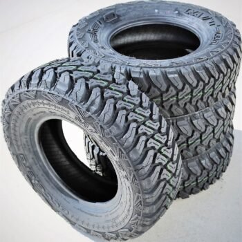 Set of 4 Accelera M/T-01 235/75R15 104/101Q C 6 Ply mud Light Truck Tires