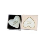 Fringe Porcelain Heart Tray