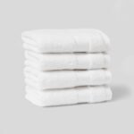 Threshold Performance Plus Bath Towel - White
