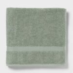 Room Essentials Bath Towel - Sage Green