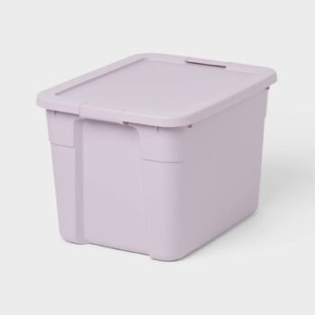 Brightroom Latching Storage Tote - Lavender
