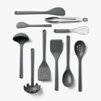 Figmint 10 Piece Silicone Kitchen Utensil Set