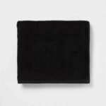 Room Essentials Everyday Bath Towel Black - ™